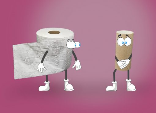 Kupiles wystarczajaco duzo papieru toaletowego