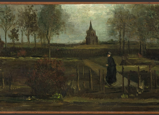 Motocyklista w stroju kowbojskim ukradl obraz Vincenta Van Gogha