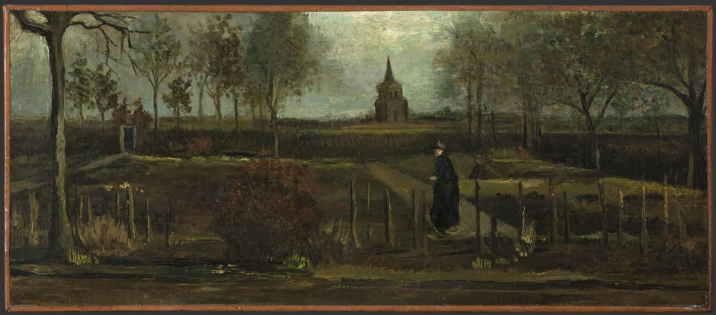 Motocyklista w stroju kowbojskim ukradl obraz Vincenta Van Gogha